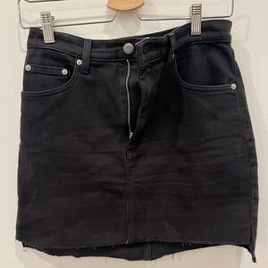 Wilfred Black Mini Skirt